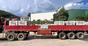 定西 芝麻灰花岗岩地铺石出货日常