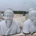 定西 白麻花岗岩石材人物立体雕刻