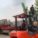 定西 黄金麻冰裂纹，地铺石装车