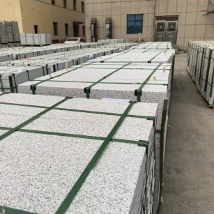 定西 白麻花岗岩5.0公分荔枝面地铺石