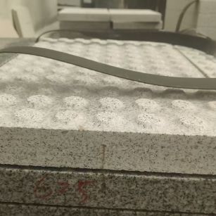 定西 芝麻白花岗岩6.0公分荔枝面五轴加工雕刻盲点