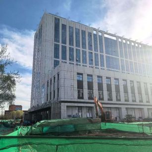 定西 白麻花岗岩石材外墙干挂