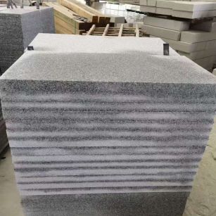 定西 芝麻白5公分火烧地铺成品，900*400，规格可定制