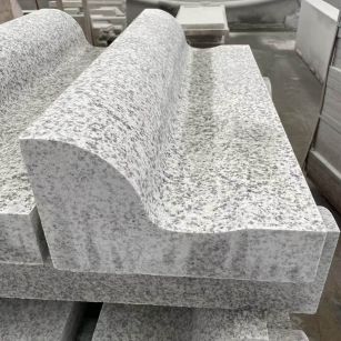 定西 白麻花岗岩S型路沿石，路侧石，马路牙子等