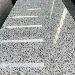 定西 白麻花岗岩光面毛板