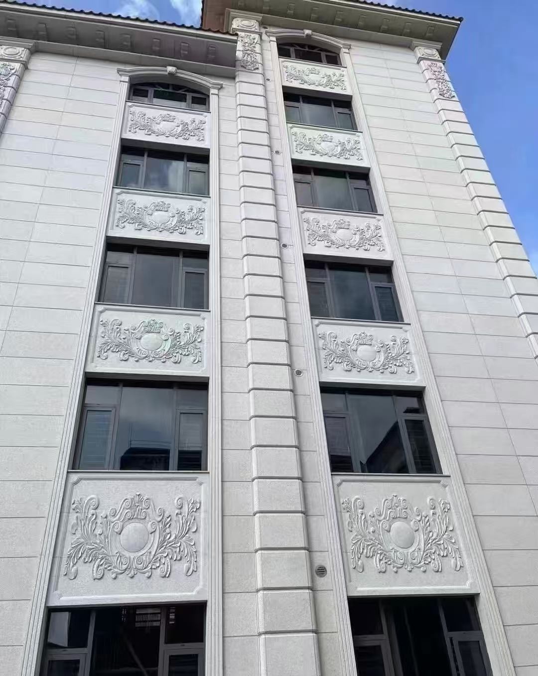 定西 白麻荔枝面花岗岩别墅外墙干挂