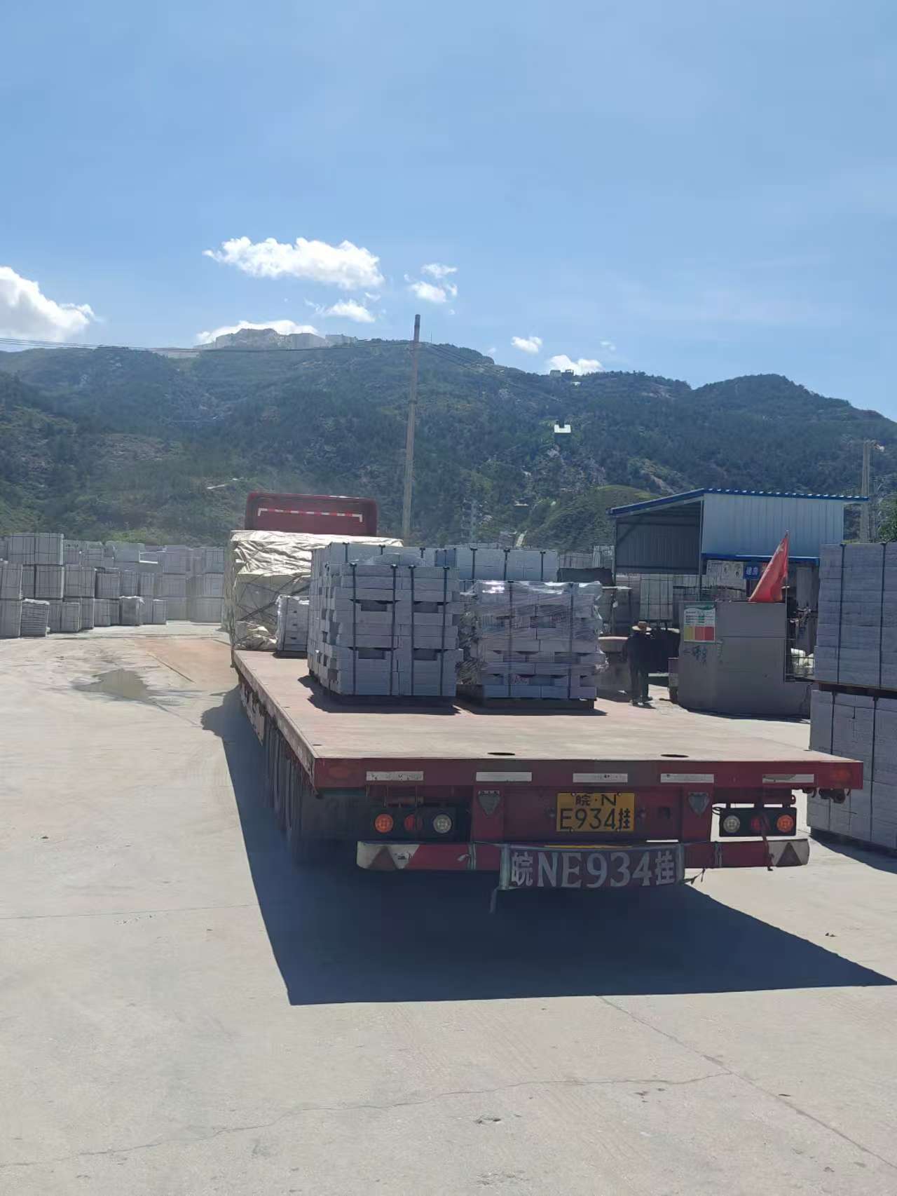 定西 芝麻白仿形路沿石，直形路沿石