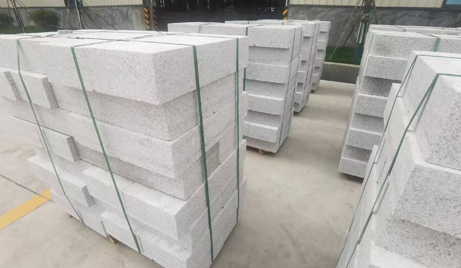 定西 白麻花岗岩路沿石，立缘石，平缘石，路牙石，道牙石，马路牙子等