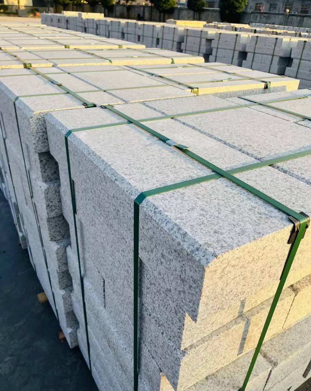 定西 白麻花岗岩路沿石，马路牙子，路缘石，平石，立缘石等