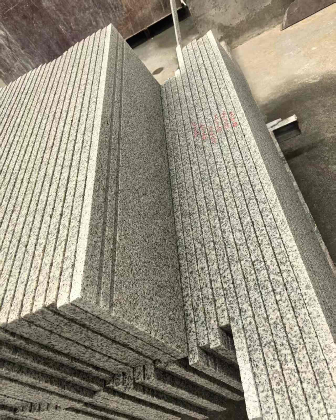 定西 白麻荔枝面花岗岩楼梯踏步